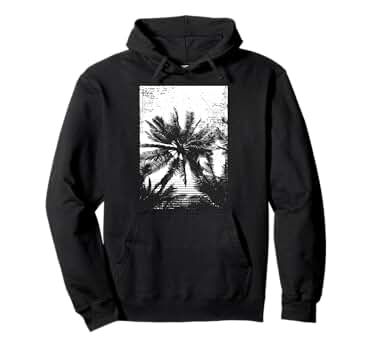 トップス Palm tree sweatshirt / navy Fleece Hoodie